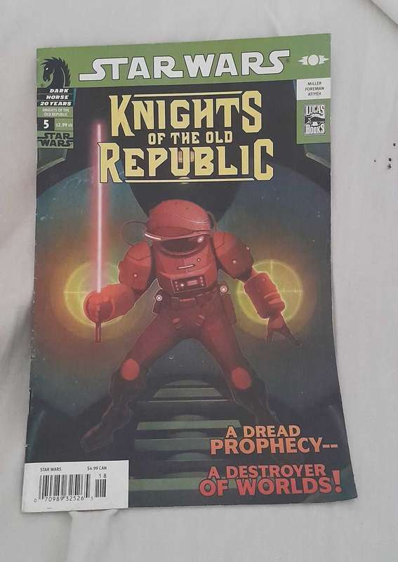 Star Wars Knights of the old Republic comic #5