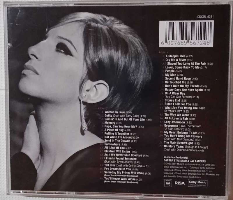 Barbra Streisand Essential (2 x discs)