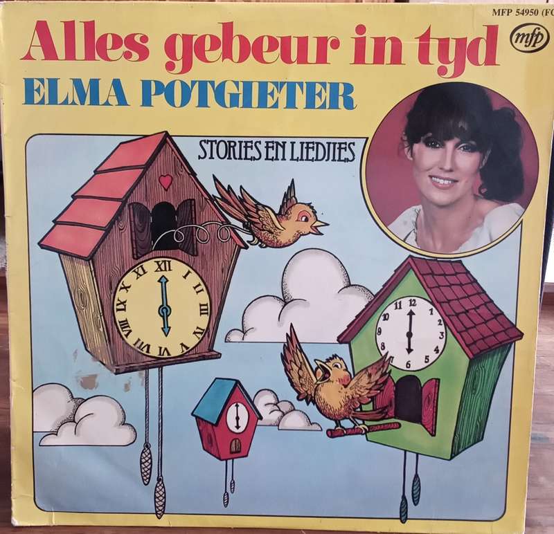 ELMA POTGIETER - Alles gebeur in tyd LP VINYL RECORD AFRIKAANS