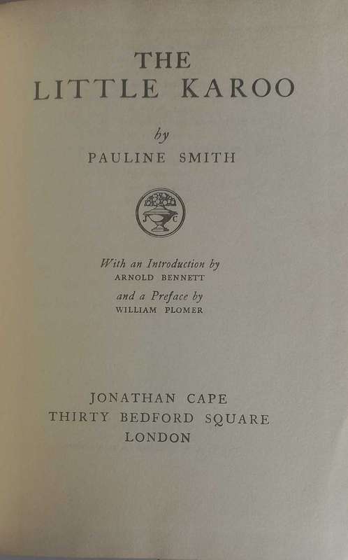 The little karoo by Pauline Smith