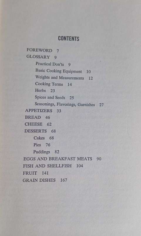 The James Beard cookbook