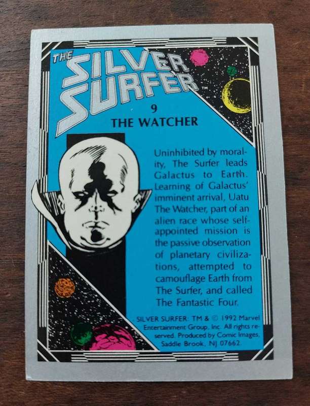 Silver surfer #9 The Watcher