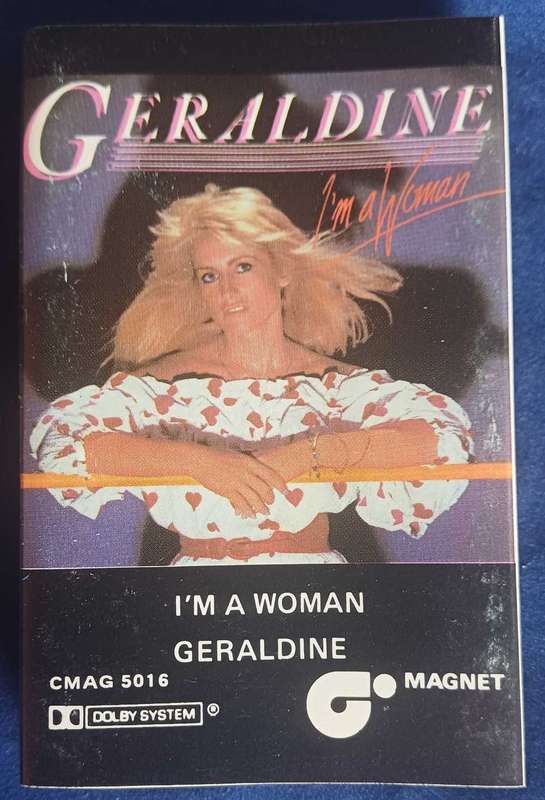Geraldine - I`m a woman tape