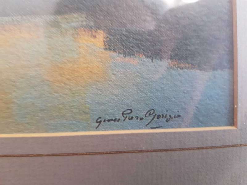 Gian Piero Garizio (SA, born) Watercolor District Six