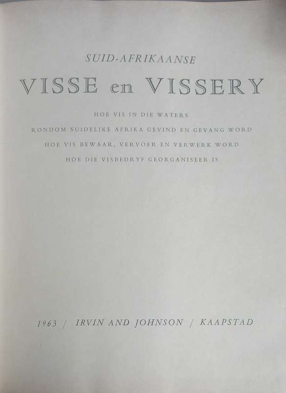Suid-Afrikaanse visse en vissery