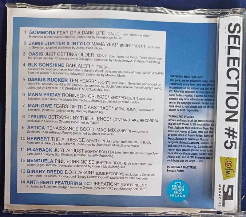 Selection 5 (cd)