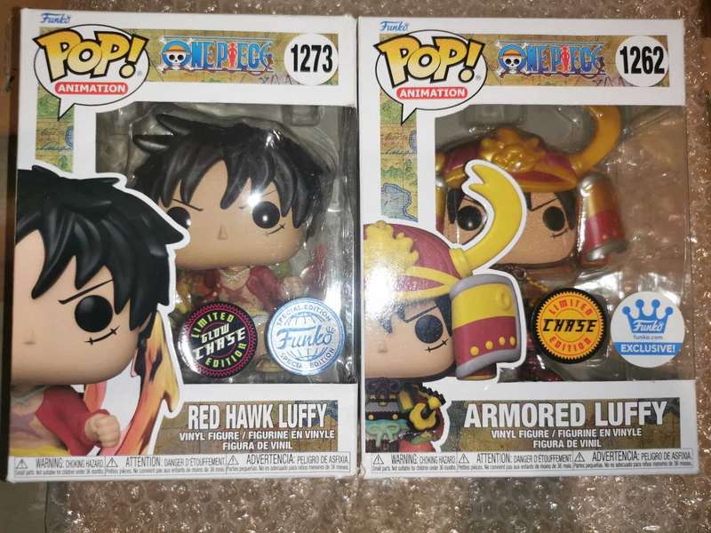 Luffy funko pop Chase bundle