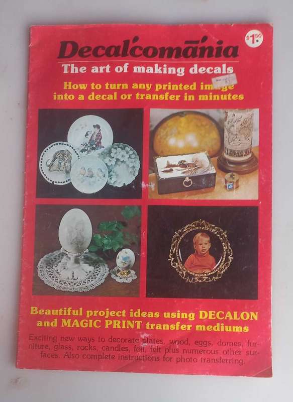 Decalcomania, the art of making decals magazine