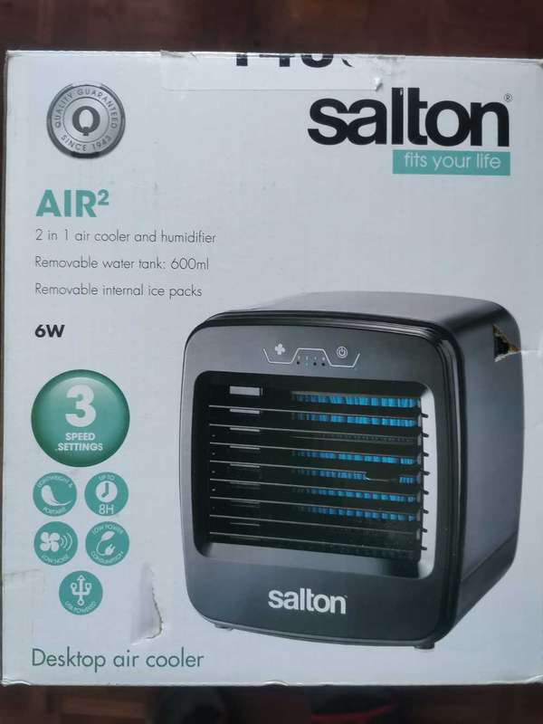 Salton USB Desktop Multifunction Air Cooler - 600ml