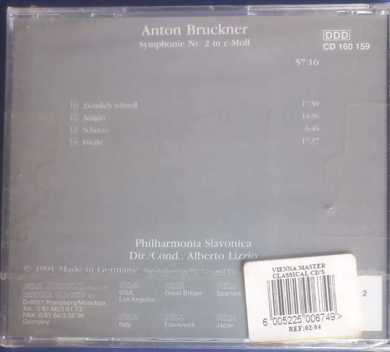 Anton Bruckner - Symponie nr 2 *sealed*