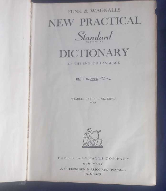 Funk & Wagnalls new practical standard dictionary