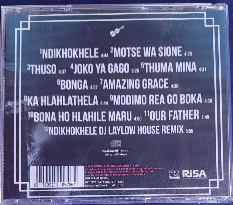 Mzansi strings cd