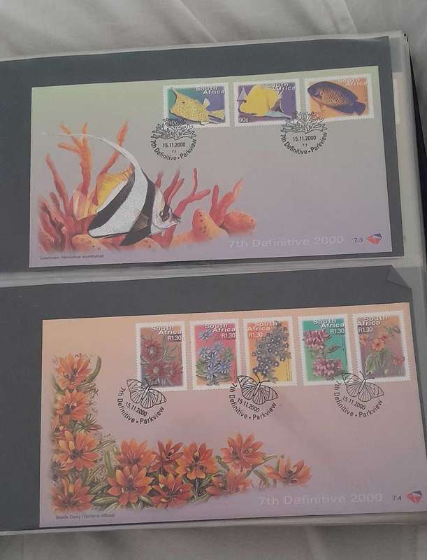 7th Definitive 2000 FDC RSA(7 fdc`s)