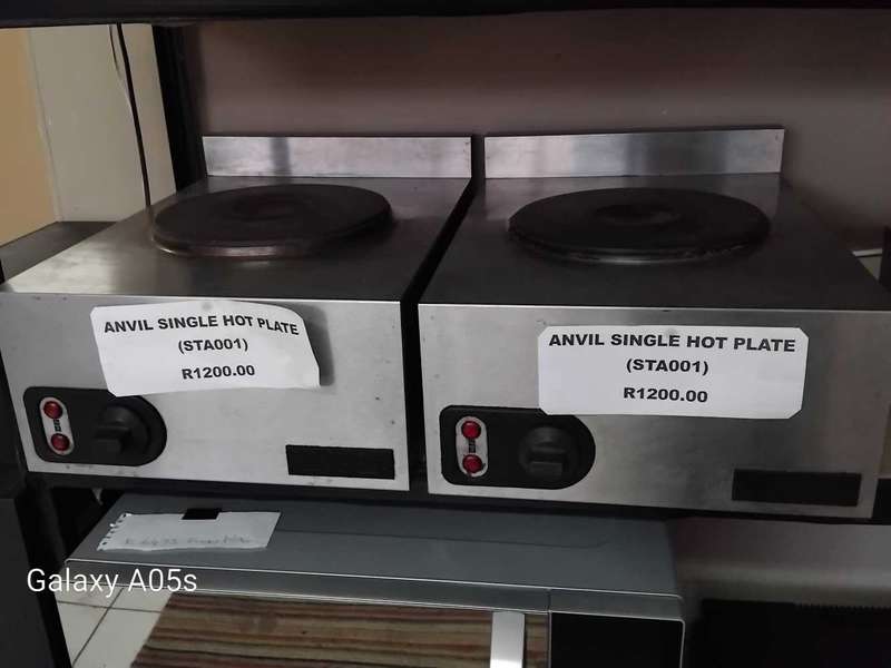 ANVIL SINGLE HOT PLATE STOVE ( MODEL { STA001 ]