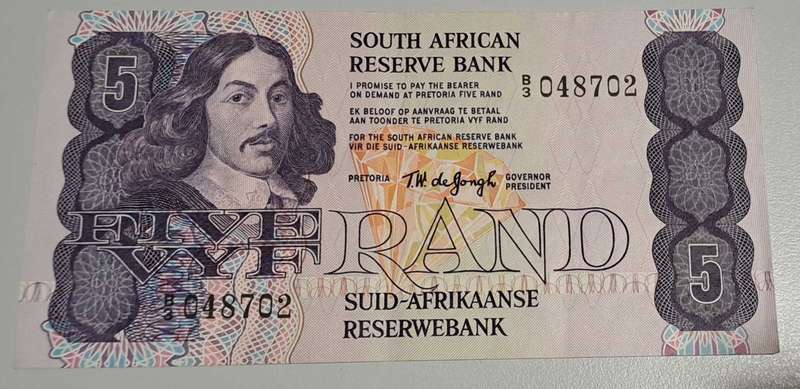 1978 FIVE RAND TW de Jongh B/3 048702