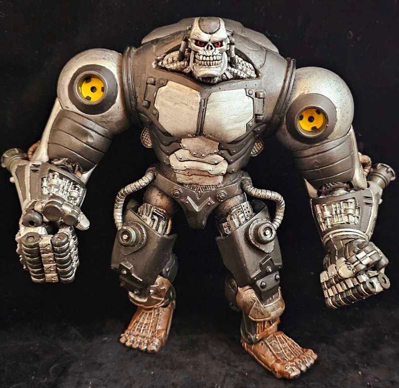 Toybiz Marvel The Incredible Hulk Classics Mecha-Hulk (Gray Custom)