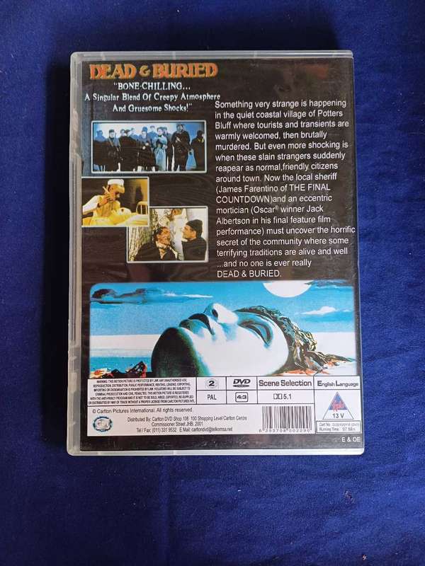 Dead & buried dvd