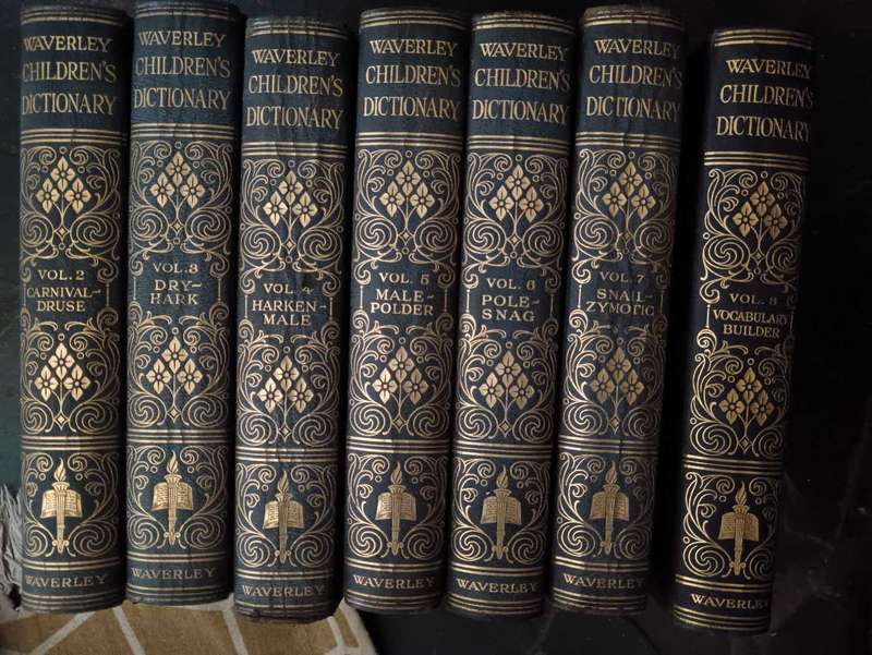 Set of Waverley Children's  Dictionary by Harold Wheeler