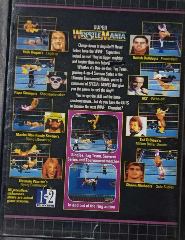 Super Wrestle Mania for Sega Mega Drive