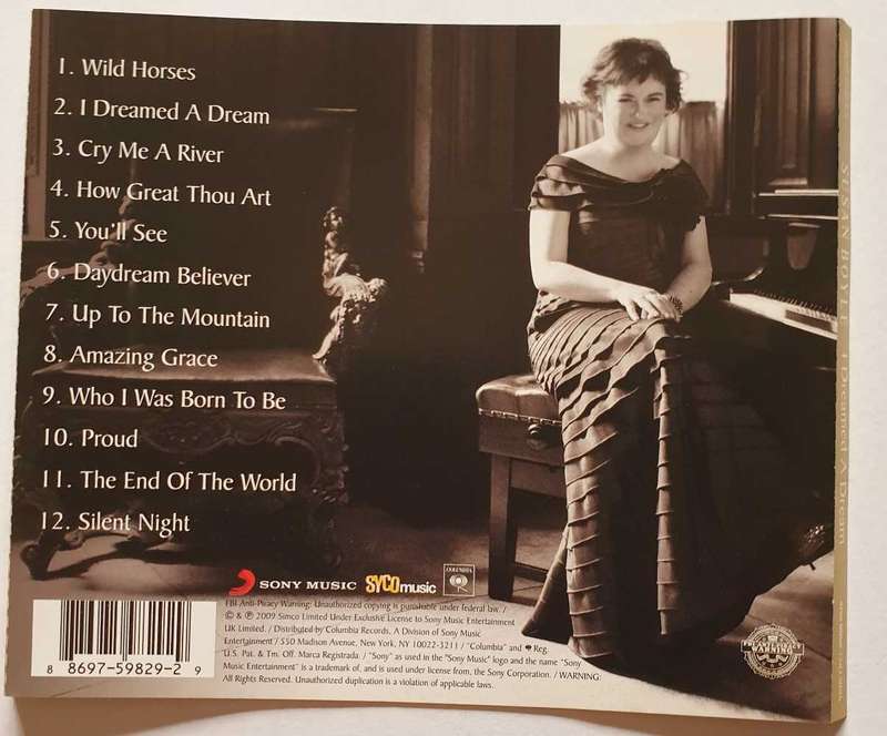 CD - SUSAN BOYLE - I DREAMED A DREAM - USA - 2009 - NM