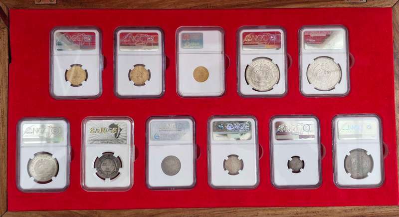 *1892 ZAR Kruger Set - Penny to Pond All graded