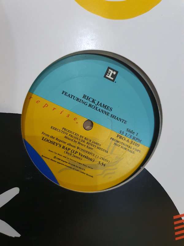 Rick James Loosey`s Rap US Promo 12` vinyl