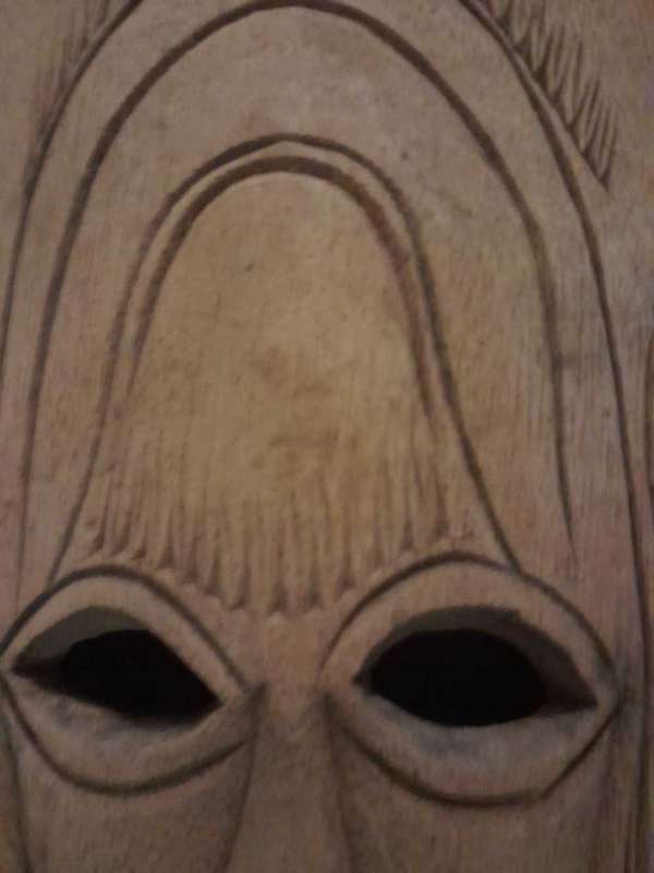 East African, hand carved mask