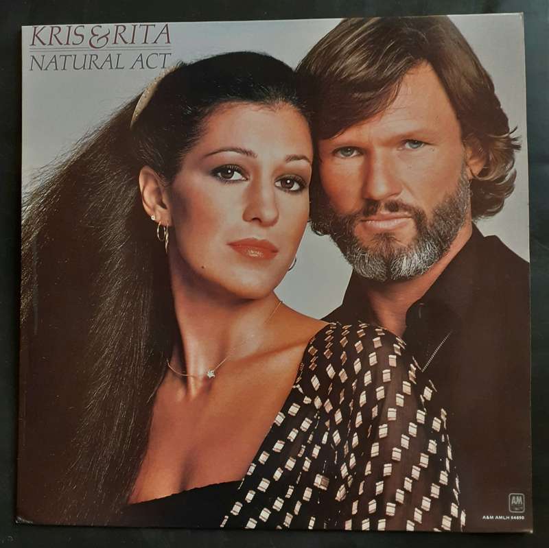 Kris Kristofferson & Rita Coolidge - Natural Act LP Vinyl Record