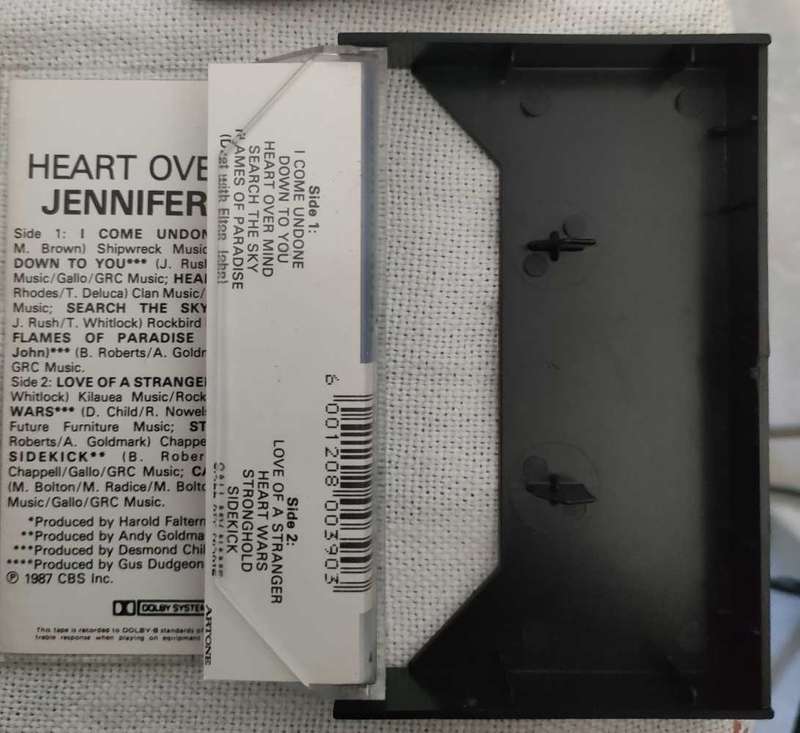 Jennifer Rush ,Heart Over Mind