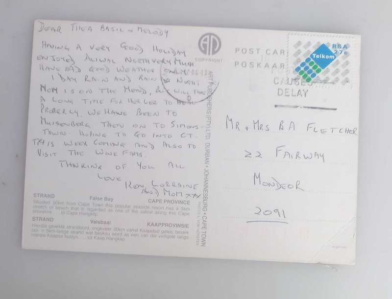 Used Strand postcard