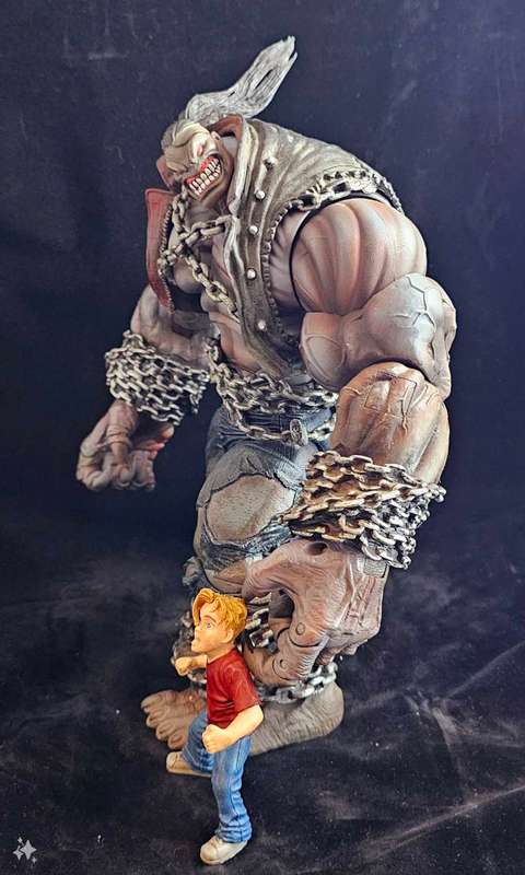 ToyBiz Legendary Comic Book Heroes Build-A-Figure Pitt And Timmy