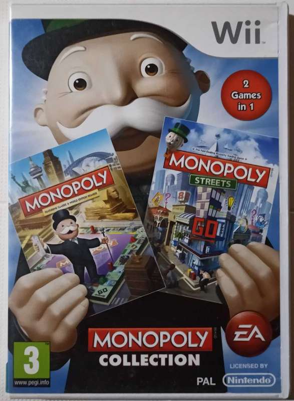 Monopoly Collection for Wii (PAL, CIB)