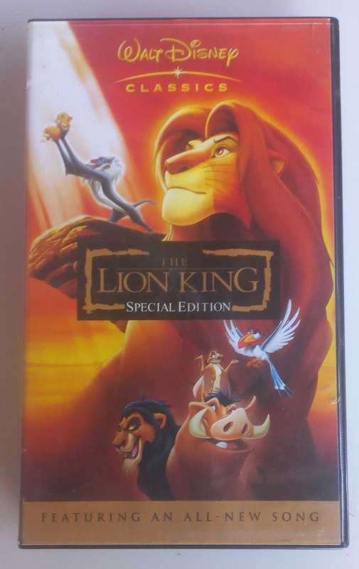 The lion king special edition VHS