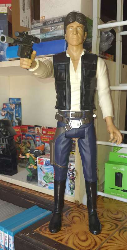 Han Solo Figurine 45cm Used