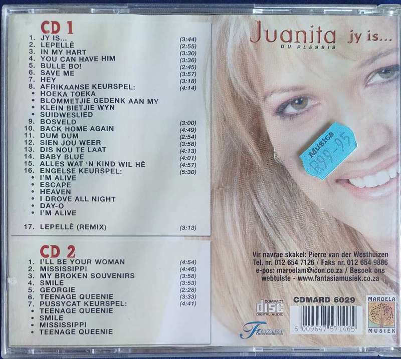 Juanita du Plessis - Jy is... (2cd)