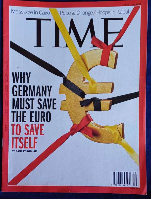 Time magazine August 12, 2013