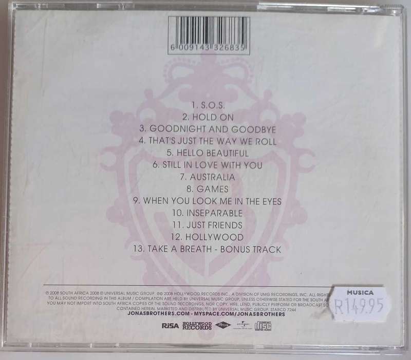 Jonas Brothers cd