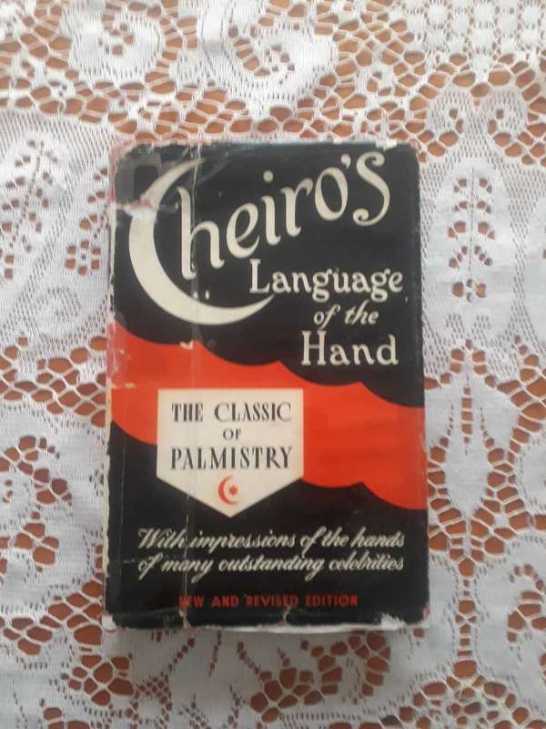 OCCULT BOOK CHEIRO,'S LANGUAGE OF THE HAND - CLASSIC OF PALMISTRY - HARDCOVER