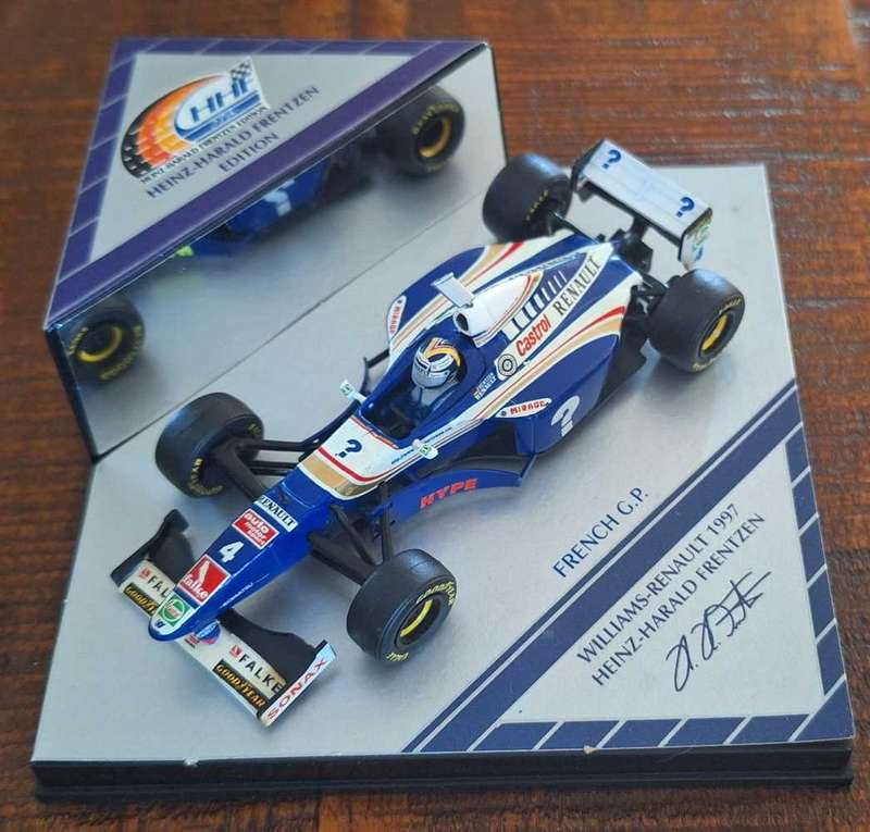 Set of Two Onyx Heinz Harald Frentzen Models