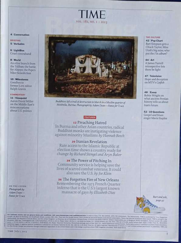 Time magazine July 1, 2013