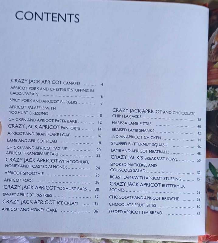 Hachette - Crazy Jack apricots 30 best loved recipes