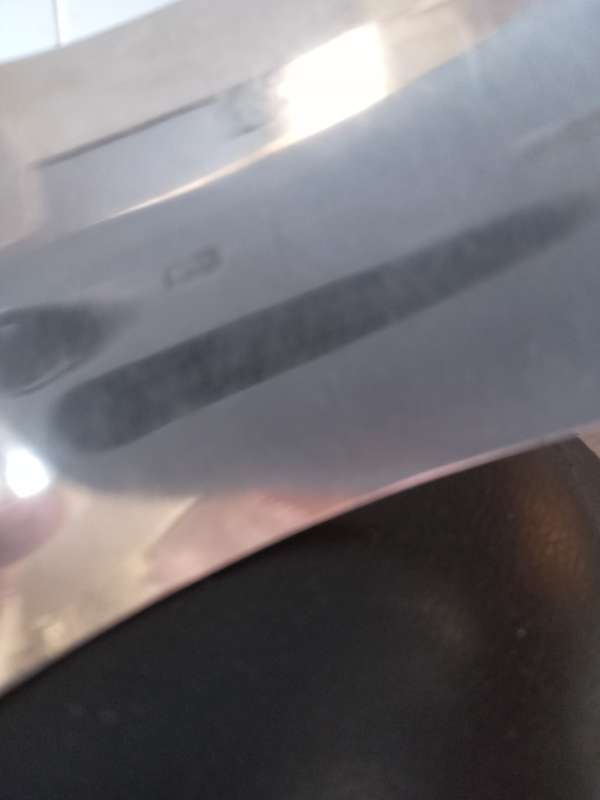 Large Vintage Hallmarked Silver Hinge Bangle