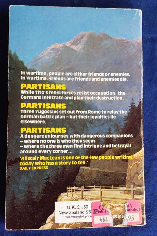 Partisans by Alistair Maclean