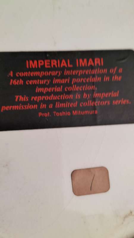 Imperial Imari Geisha Charger