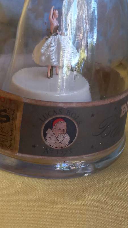 Vintage Working `Bols Ballerina ` musical bottle