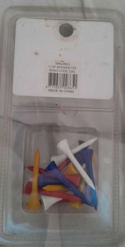 Spalding golf tees(wooden)