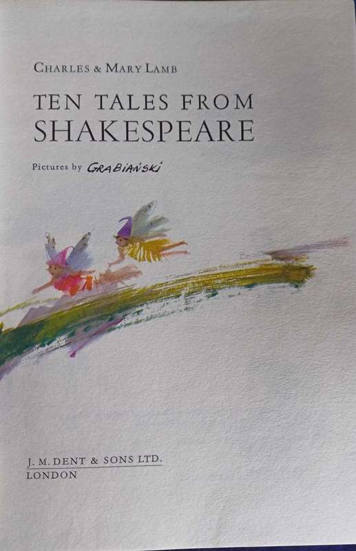 Ten tales from Shakespeare by Charles & Mary Lamb