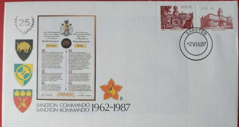 Army cover #8 sandton commando