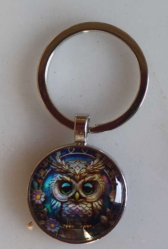 Owl keyring