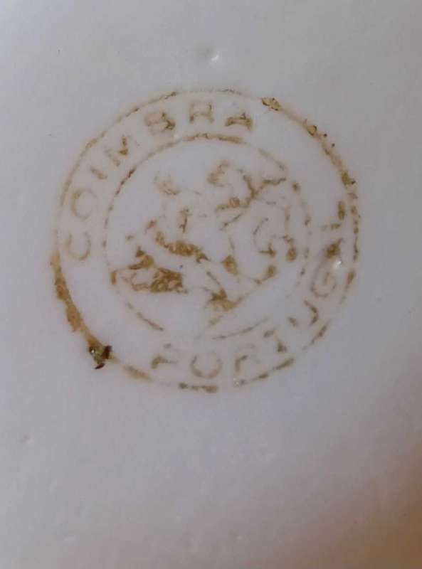 Coimbra Portugal teacup and saucer